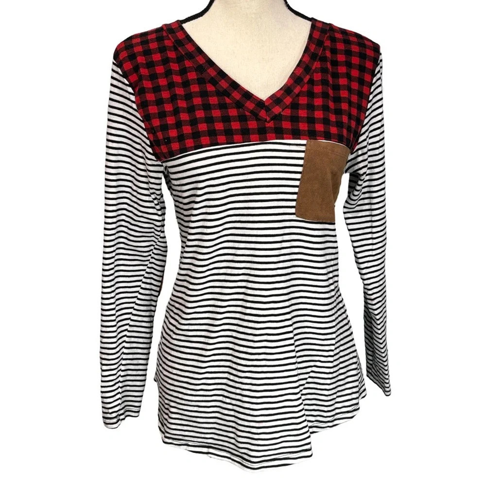 -bundle 3 or more G+E Plaid Shirt -bundle 3 or more